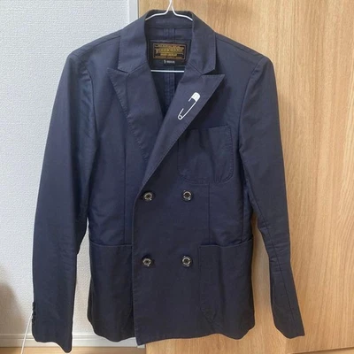 Chaqueta Doble Barrio Azul Oscuro S Foto 1 de 4