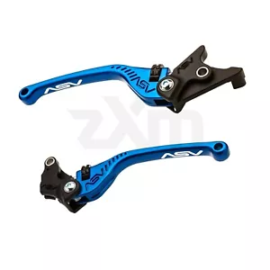 1991-97 Ducati 900SS/SP ASV Inventions F3 Series Sport Brake & Clutch Lever Blue - Picture 1 of 24