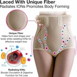 Pearlmoon Ion Fiber Repair Shaping Shorts, 2025 Hollow Out Cooling Ion Shapewear - Picture 1 of 10