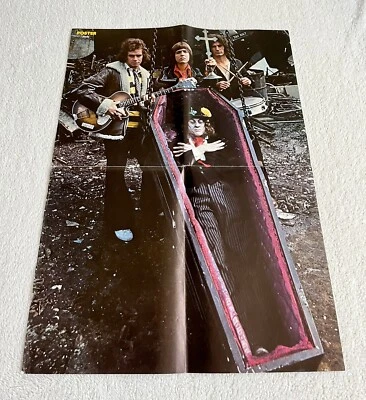 SLADE 1975 Swedish Poster Music Magazine 1970s Vintage Rare - Image 1 of 4