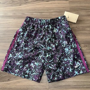 Nike Dri-Fit Shorts Youth Kids Unisex Large Purple Black Blue FV0275-503 NWT - Picture 1 of 4
