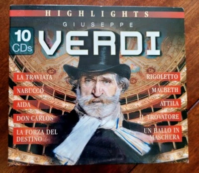 Giuseppe Verdi - Highlights - 10 CD´s - Bild 1 von 4