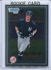 2010 Bowman Chrome Baseball Card J R Murphy ROOKIE New York Yankees MINT # BCP96
