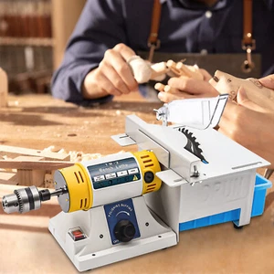 Gem Jade Tabletop Saw Machine Table Saw for Rock Lapidary Jewelry Cutting Tool/ - Picture 1 of 24