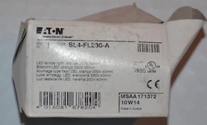 Eaton SL4-FL230-A Strobe light module orange LED 230 V new - Picture 1 of 4