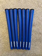IOMIC STICKY 2.3 Golf Grips x 7 Colour BLUE Inc Tape & Fitting Instructions NEW