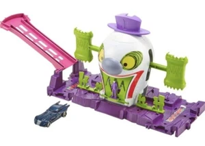2018 Hot Wheels DC Comics Joker Funhouse Adventure Playset Incomplete READ - Picture 1 of 9
