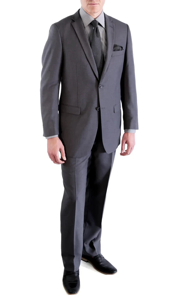 Charcoal Regular Fit Suit - 2PC - Image 1 of 1