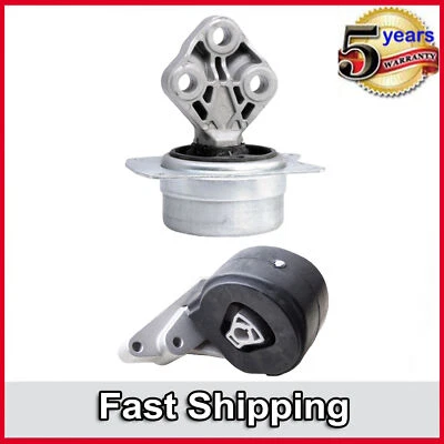 Juego de 2 piezas de montaje de transmisión izquierda y trasera para Cadillac SRX 2010-2011 2,8 L Foto 1 de 4