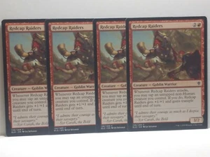 Redcap Raiders X4 4X Playset 136/269 Fresh Throne of Eldraine MTG New - Picture 1 of 2