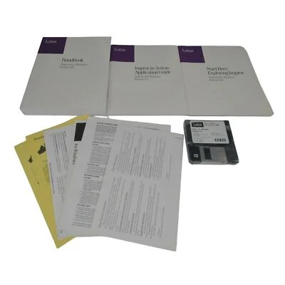 1993 Microsoft Windows 2.0 Lotus Improv Spreadsheet Software 3.5" Floppy - Image 1 of 4