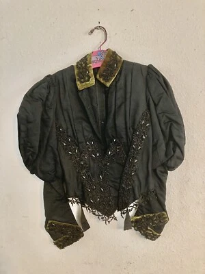 antiguo corpiño victoriano del siglo XIX Foto 1 de 4