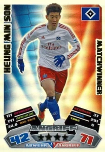 Topps Match Attax Extra Bundesliga 2012/2013 (12/13) #476 Heung Min Son (HSV) - Bild 1 von 1