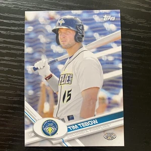 2017 Topps Pro Debut Tim Tebow Variation SSP Insert Rare Columbia Fireflies - Picture 1 of 2