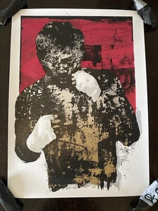 Póster Manny Pacquiao Color Dorado Edición Limitada Impresión Artística Pacman Boxeo Boxer - Imagen 1 de 9