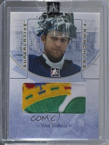 2008-09 ITG Superlative Franchise Gold /10 Vesa Toskala #44