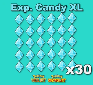 30x EXP. CANDY XL Pokemon scharlachrot/violett - Bild 1 von 2