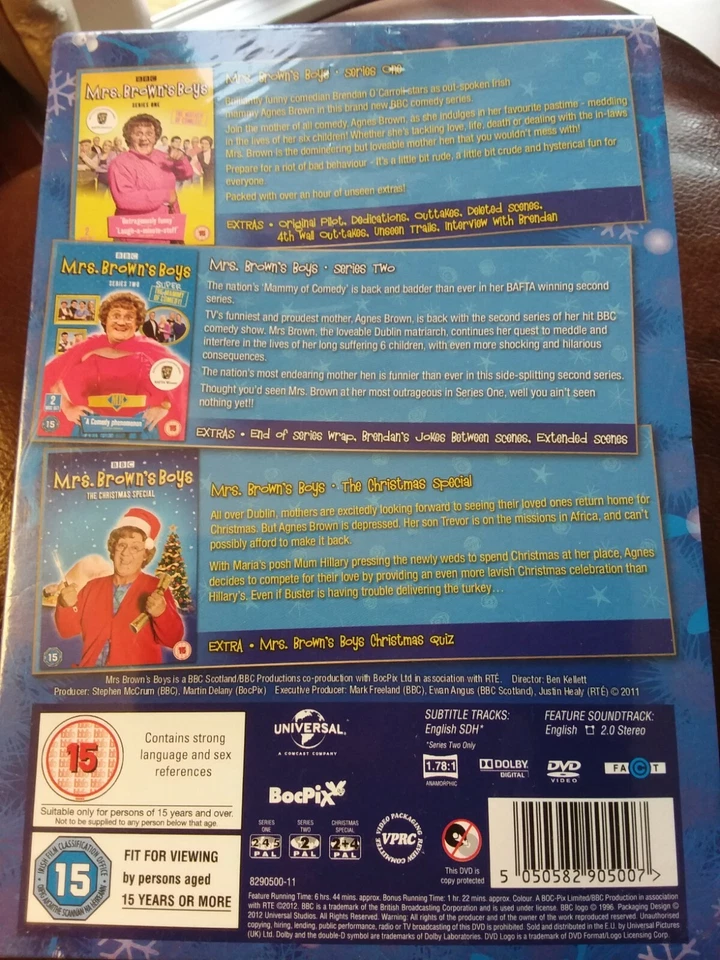 Mrs Brown's Boys - Series 1 And 2 - Complete (Box Set) (DVD, 2012) - Image 1 of 1