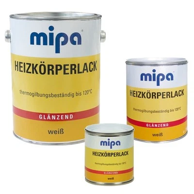 Mipa Heizkörperlack weiß glänzend Farbe für Heizungen RAL 9010 - Bild 1 von 2