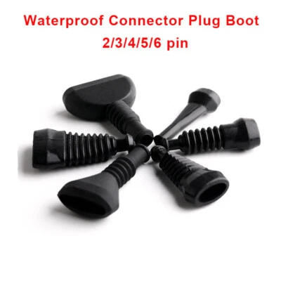 2/3/4/5/6 pin TYCO AMP Superseal Waterproof Connector Plug Boot Silicone Sleeve - Image 1 of 4
