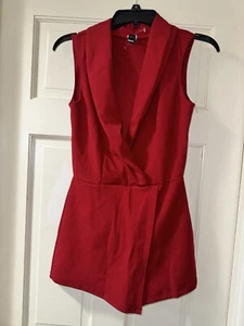 Windsor Burgundy Romper Size Small (New without tags) - Picture 1 of 3