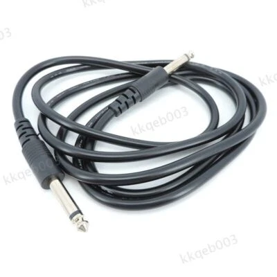 6.5 6.35mm jack male to 6.35mm speaker Audio Cable For Electric Guitar 1/4 Inch - Image 1 of 4