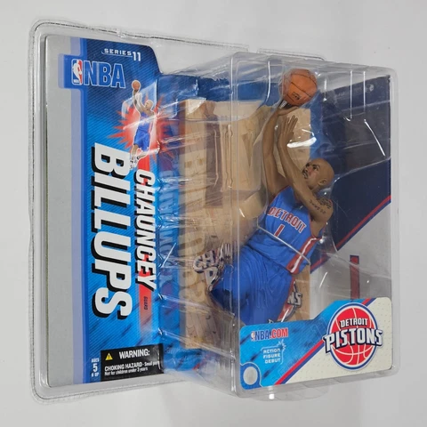 CHAUNCEY BILLUPS McFARLANE SPORTS PICKS DETROIT PISTONS BLUE SERIES 11 MISP 2006 Cover