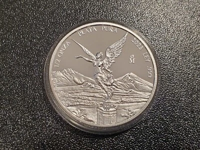 2023 1/2 oz Libertad PROOF - .5oz .999 Silver Proof Coin in Capsule - Image 1 of 4