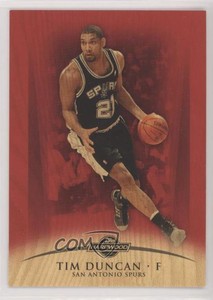 2008-09 Topps Hardwood Redwood Wood /15 Tim Duncan #83 HOF