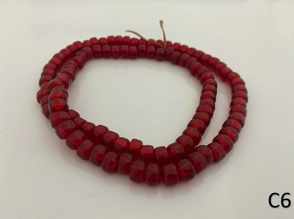 СТЕКЛЯННЫЕ БУСИНЫ ВОРОНА 9 мм ВСЕ ЦВЕТА!!  Вы выбираете 100 на прядь - Изображение 1 из 1