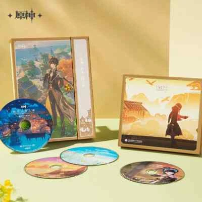 Genshin Impact Mihoyo Official Mondstadt City of Winds and Idylls OST CD Set