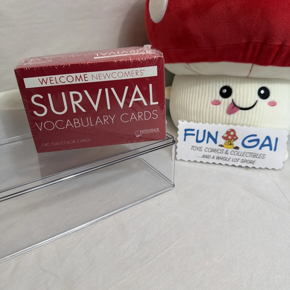 Saddleback Educational Pub Welcome Newcomers Survival Vocabulary Cards 140 Cards - Image 1 of 4