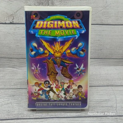 VTG Digimon: The Movie (VHS, 2000, Clamshell) - Image 1 of 4