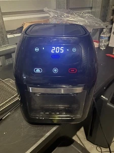 Chefman 10 Quart Digitale Luftfritteuse - Schwarz - Bild 1 von 8