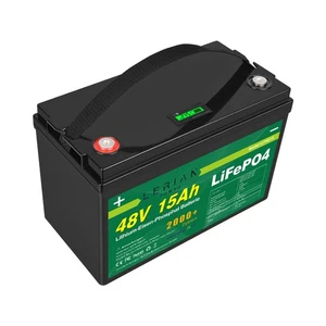 LiFePO4 Akku 48V 51,2V 15Ah 20A Lithium Eisenphosphat Batterie Scooter Camping - Picture 1 of 5