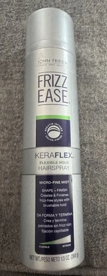 Spray para el cabello John Frieda Frizz Ease Keraflex sujeción flexible 13 oz microfino Foto 1 de 3