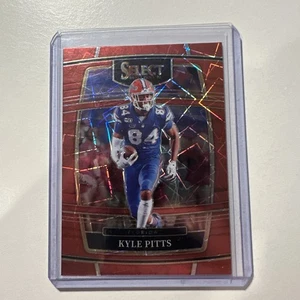 2022 Panini Select Draft Picks - Concourse Kyle Pitts #81 Red Lazer Prizm - Bild 1 von 2