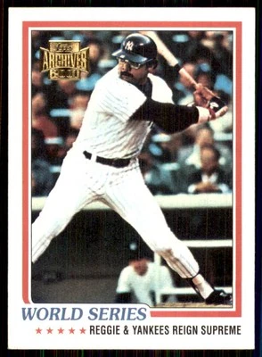 2001 Topps Archives #225 Reggie Jackson New York Yankees - Image 1 of 2