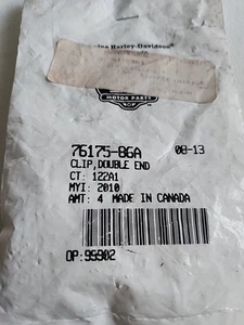 HARLEY-DAVIDSON CLIP,DOUBLE END 76175-86A NEW OEM 76175-86A - Picture 1 of 2