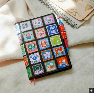 Hobonichi Yumi Kitagishi: White Cat’s Daily Life A5 Cousin Size Cover ONLY - Bild 1 von 11