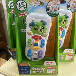 LeapFrog Channel Fun Learning Remote Ages 6 Months And Up NEW Leap Frog Toy - Picture 1 of 3