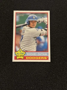 Tarjeta de béisbol 2025 Topps Heritage #148 Shohei Ohtani Los Angeles Dodgers - Imagen 1 de 2