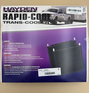 Hayden Automotive 678 Rapid-Cool 9” X 11” Transmission Cooler Universal - Picture 1 of 6