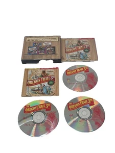 The Oregon Trail Pioneer Adventures 3rd Edition Game CD-ROM Jewel Case W/ Manual - Picture 1 of 8