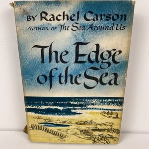 The Edge of the Sea by Rachel Carson First Edition Second Printing Oct 1955 w DJ - Foto 1 di 14