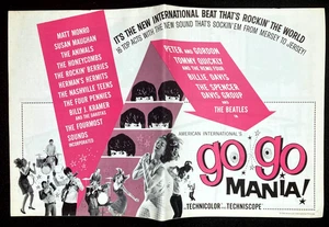 GO GO MANIA Orig Film Pressebuch Beatles Tiere Herman's Hermits Rock & Roll - Bild 1 von 5