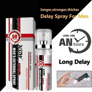 Delayed Spray Penis Extender Prevent Premature Ejaculation Enlargement Prolong - Picture 1 of 5