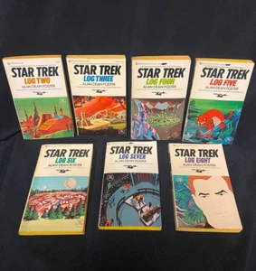 Star Trek Log Two thru Eight (7 Books) 1974/1975 by Alan Dean Foster Good+ - Bild 1 von 5