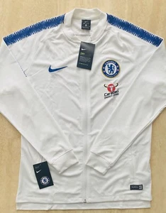 NiIKE CHELSEA FC DRY SQUAD FOOTBALL ANTHEM TRACK JACKET SIZE MEDIUM New With Tag - Picture 1 of 8