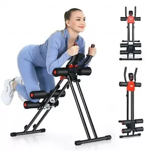 Foldable Adjustable Core Abdominal Trainer with 3 Adjustable Resistance and LCD - Picture 1 of 5